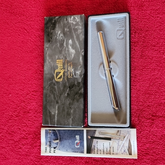Quill Other Quill Lifetime Guarantee Inkpen Is In The Original Box